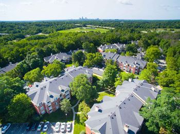 Drone view of community